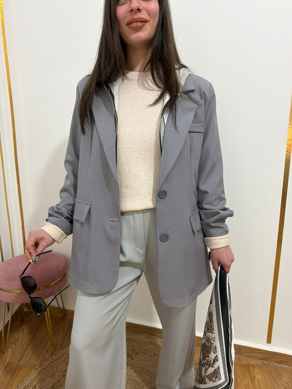 Blazer con Capucha | Americana Deportiva Hybrid -
