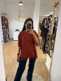 Sudadera con Encaje en el Bajo/ Sudadera Fina Varios Colores