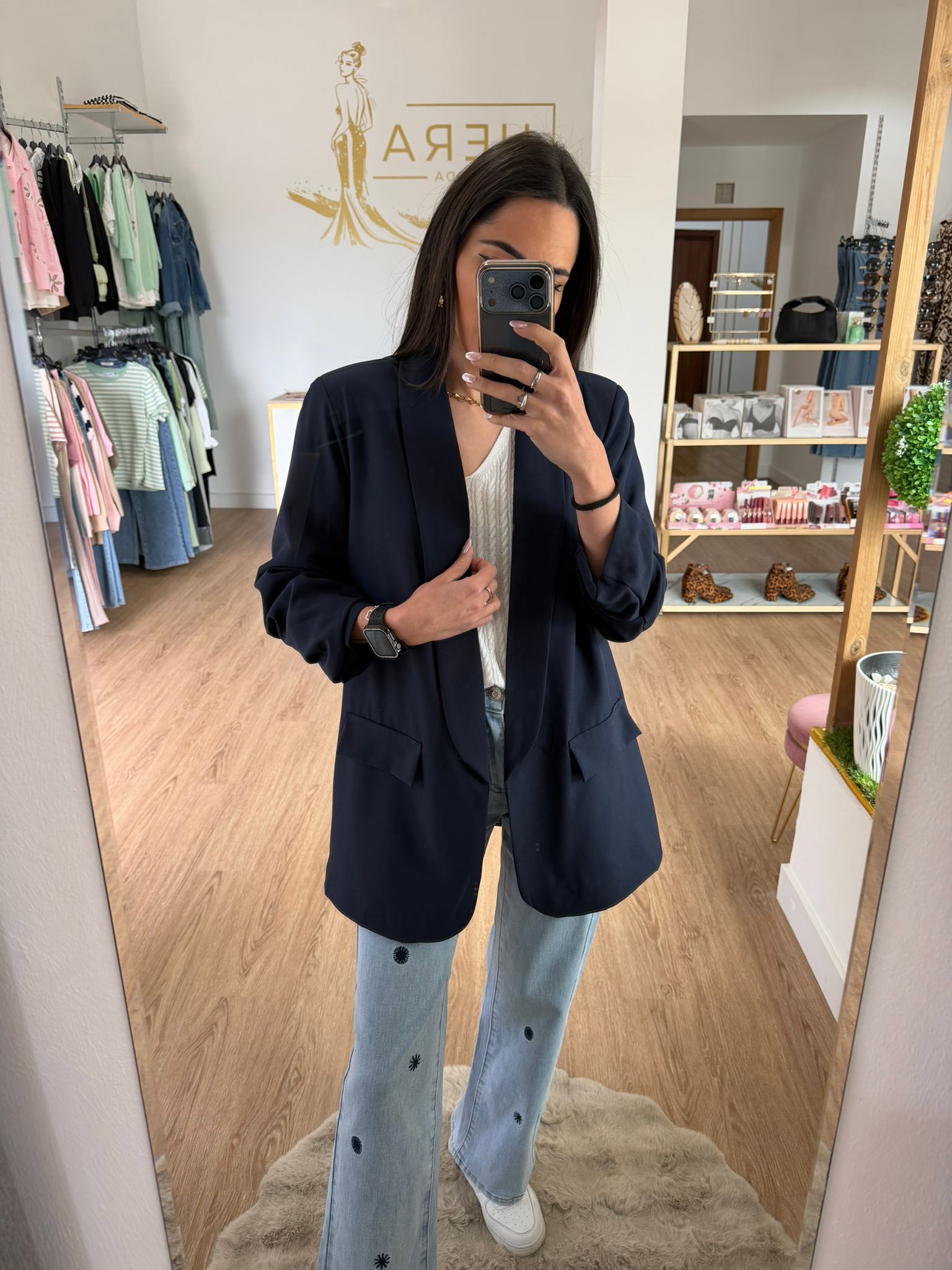 Blazer Fluida de manga Fruncida y Solapa - Disponible en varios colores