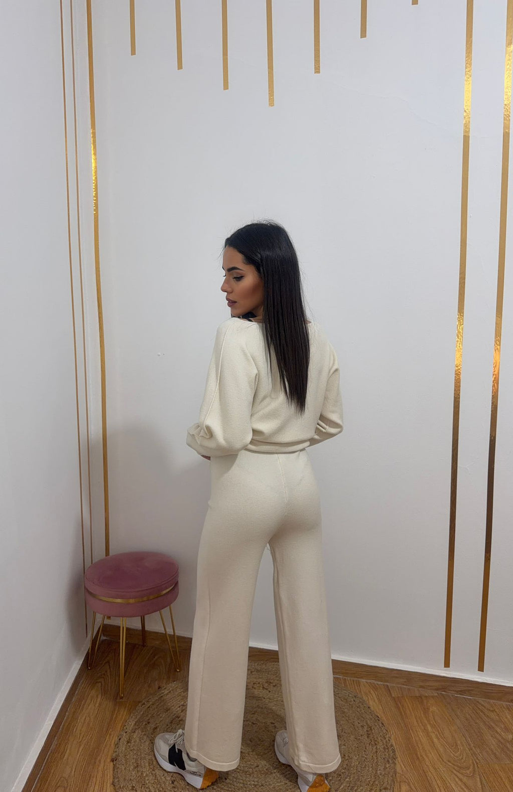 Conjunto de Punto Premium – Set de Jersey y Pantalón de Dos Piezas