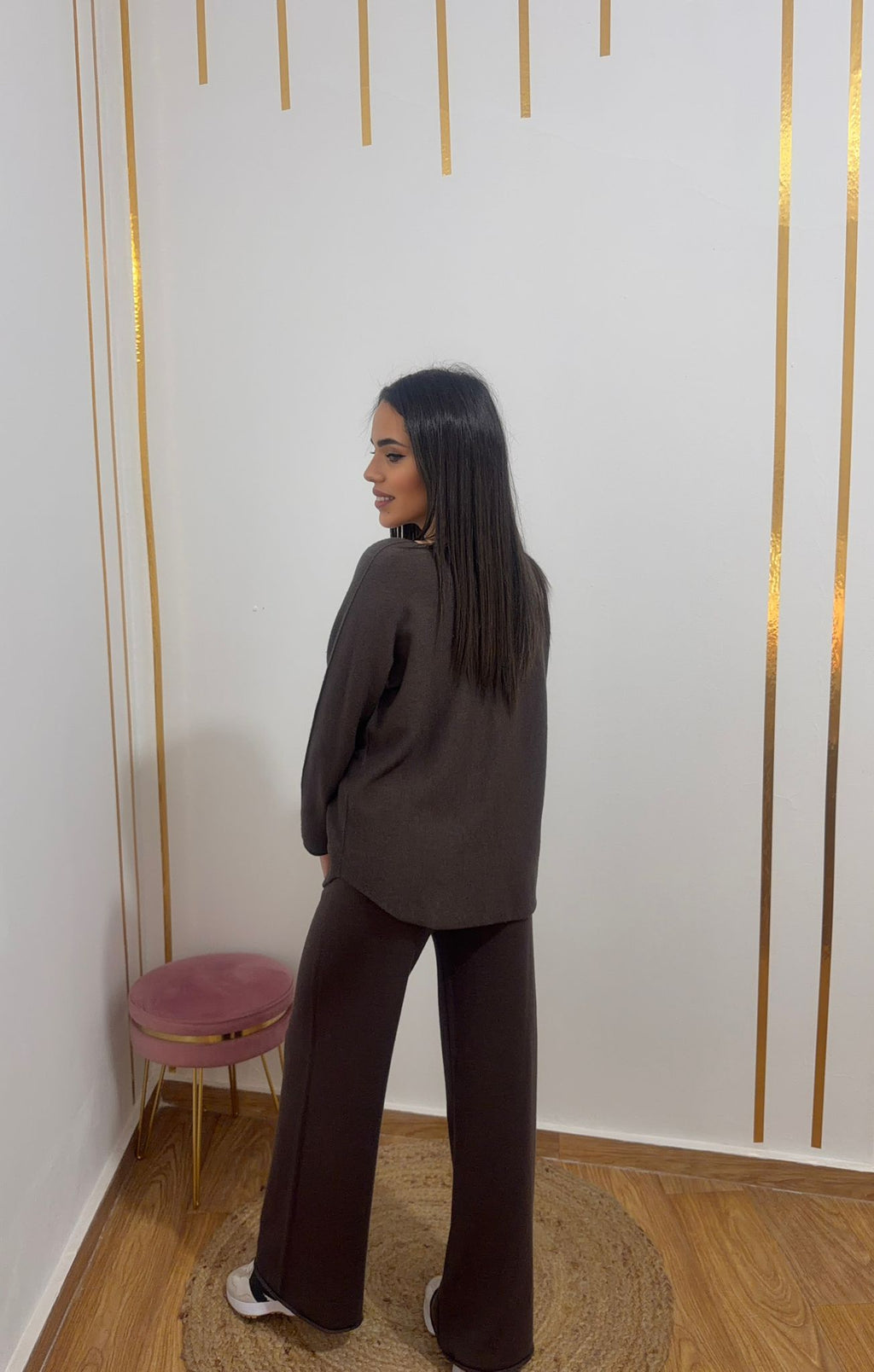 Conjunto de Punto Premium – Set de Jersey y Pantalón de Dos Piezas