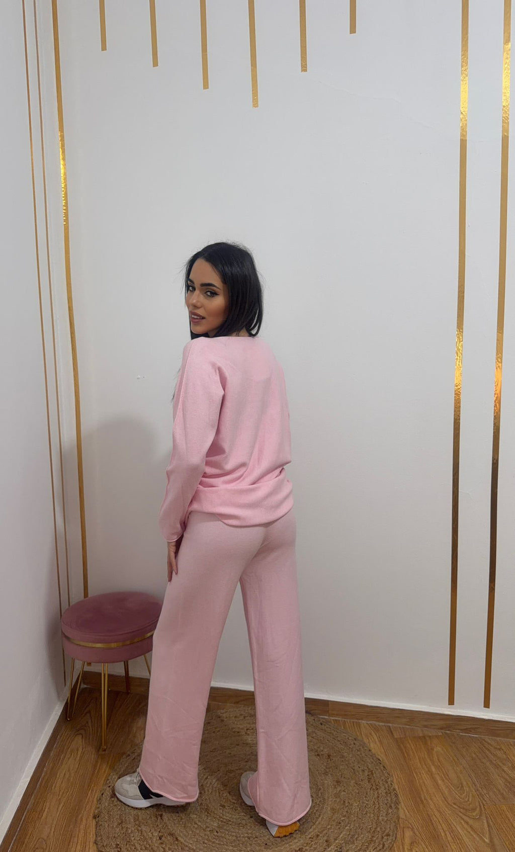 Conjunto de Punto Premium – Set de Jersey y Pantalón de Dos Piezas