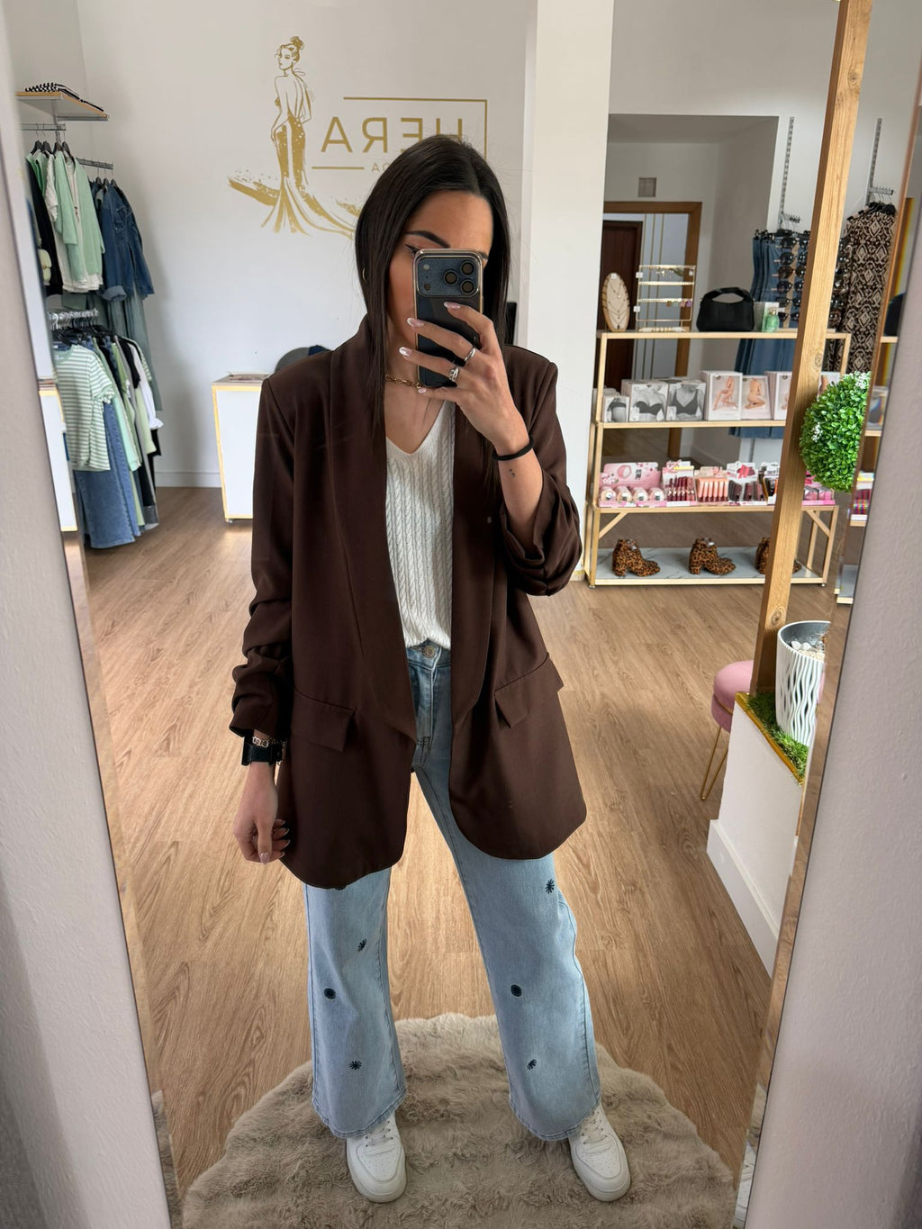 Blazer Fluida de manga Fruncida y Solapa - Disponible en varios colores