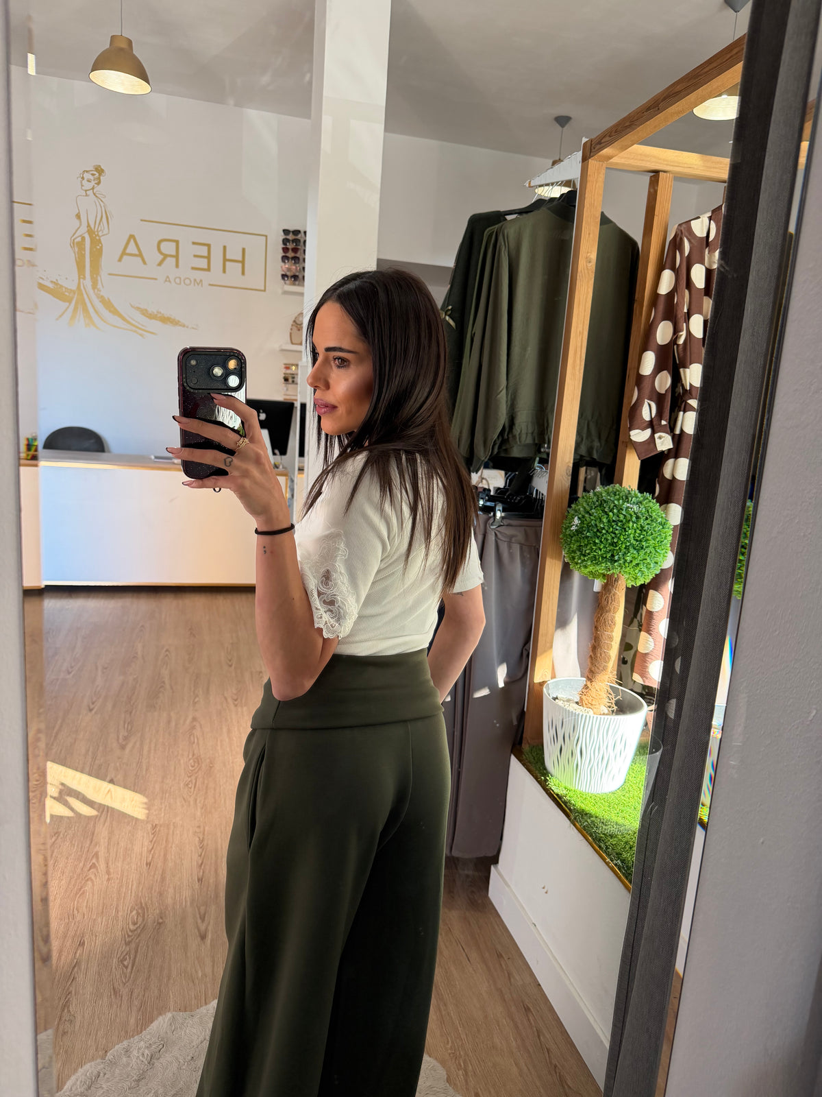 Pantalón Jogger Cintura Vuelta y Cordón Ajustable