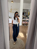 Pantalón Denim Balloon Fluido