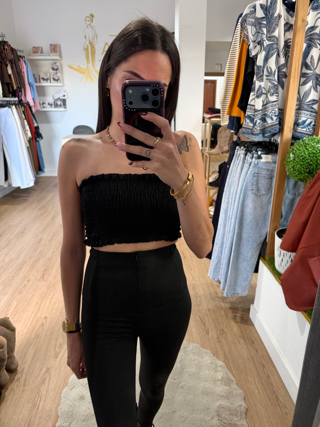 Legging reductor tiro alto / Pantalón efecto faja y moldeador