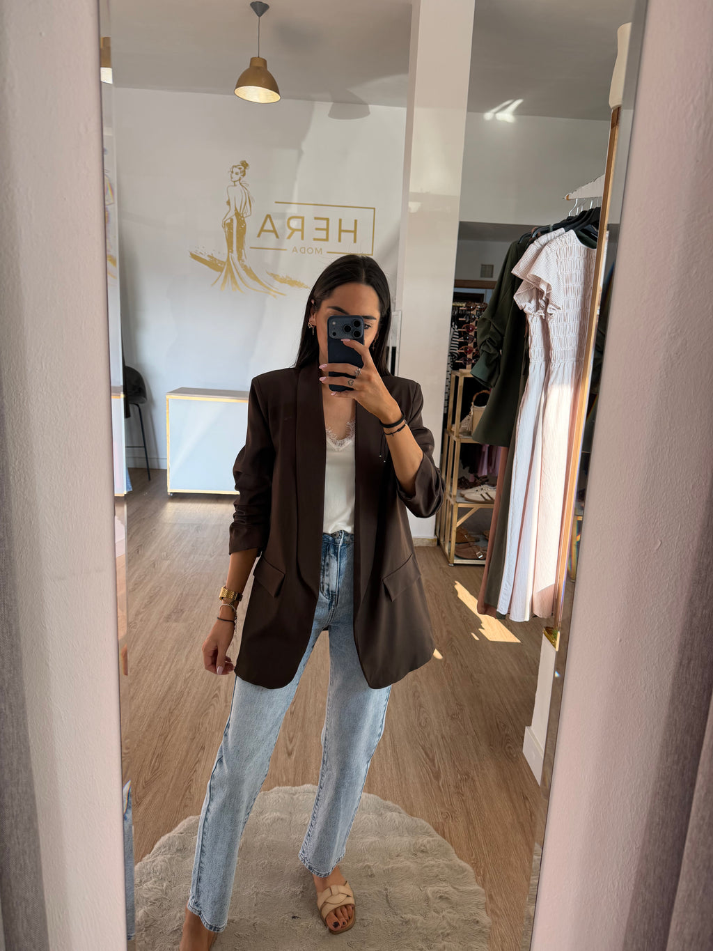 Blazer Fluida de manga Fruncida y Solapa - Disponible en varios colores