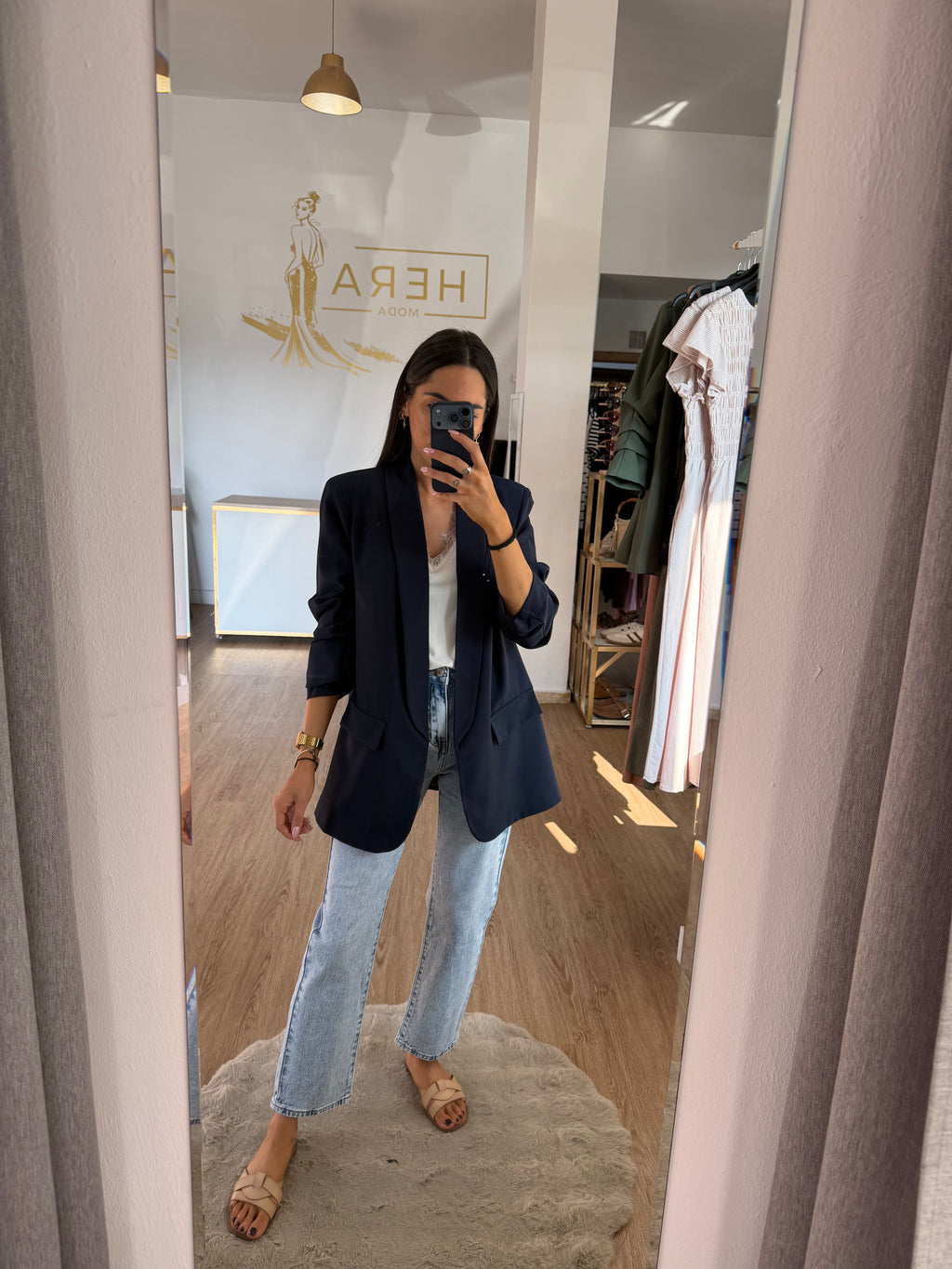 Blazer Fluida de manga Fruncida y Solapa - Disponible en varios colores