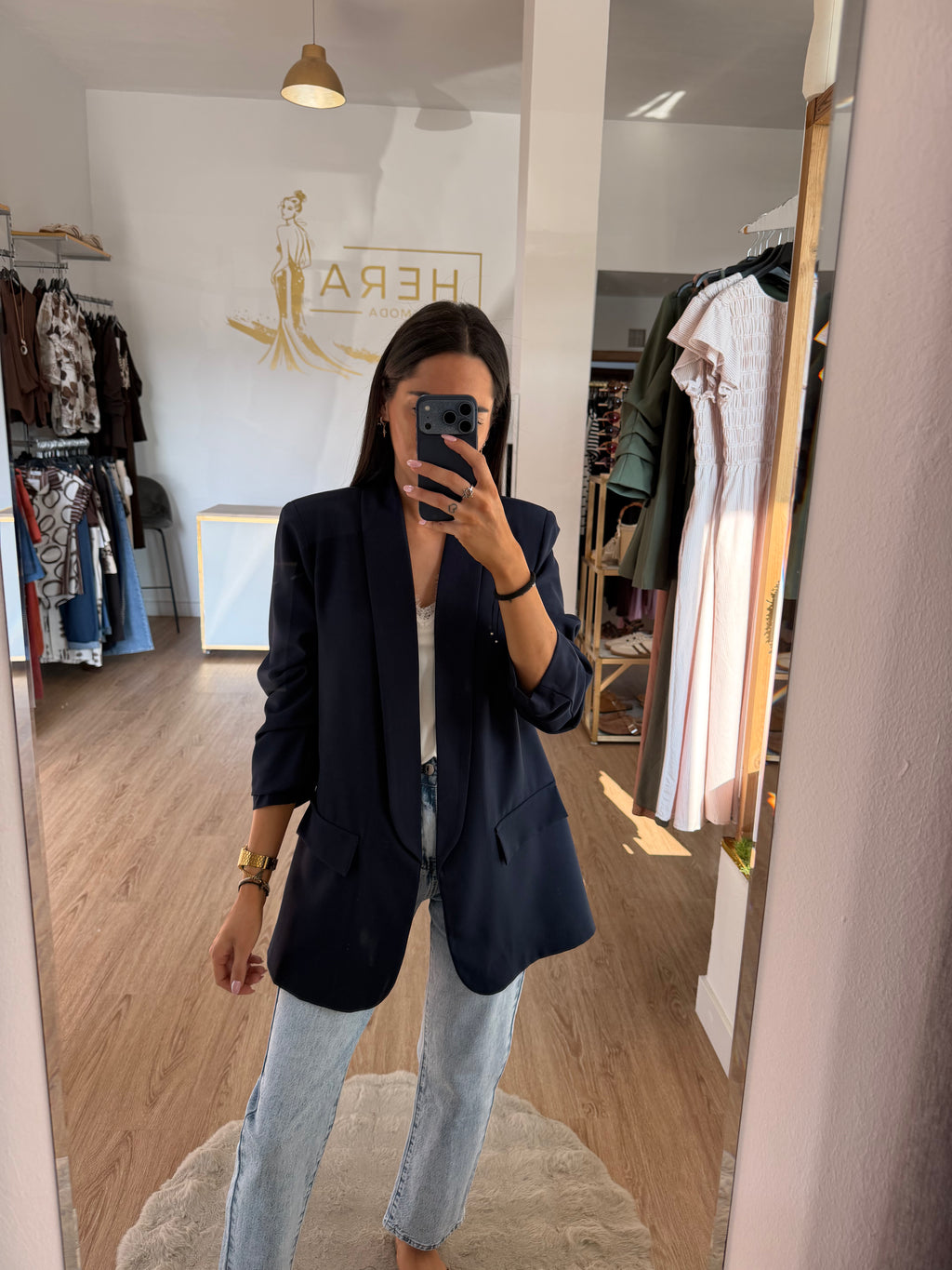 Blazer Fluida de manga Fruncida y Solapa - Disponible en varios colores