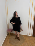 Vestido de Punto Oversize Mujer | Maxivestido Soft-Touch