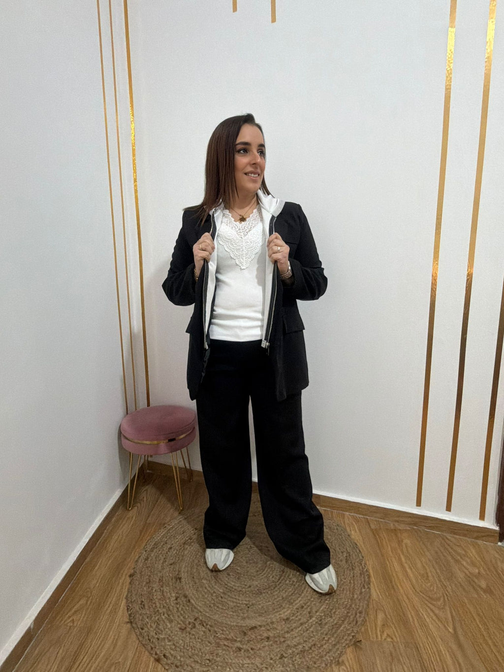 Pantalón Sastre Mujer Corte Recto | Pantalón de Vestir