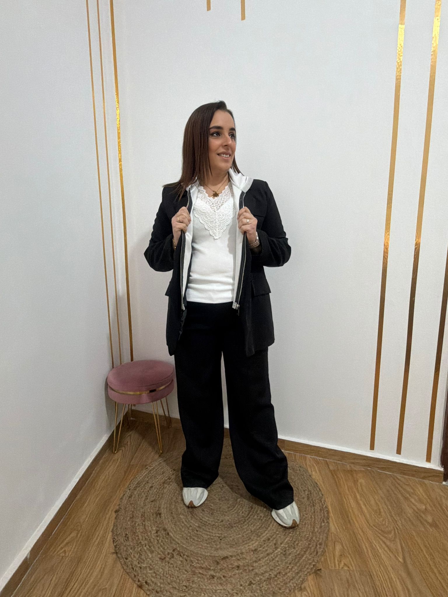 Pantalón Sastre Mujer Corte Recto | Pantalón de Vestir