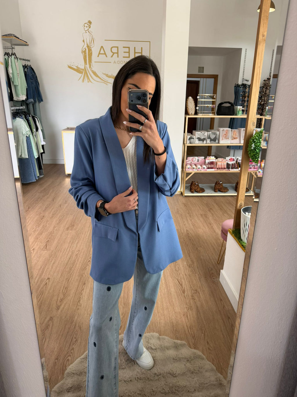 Blazer Fluida de manga Fruncida y Solapa - Disponible en varios colores